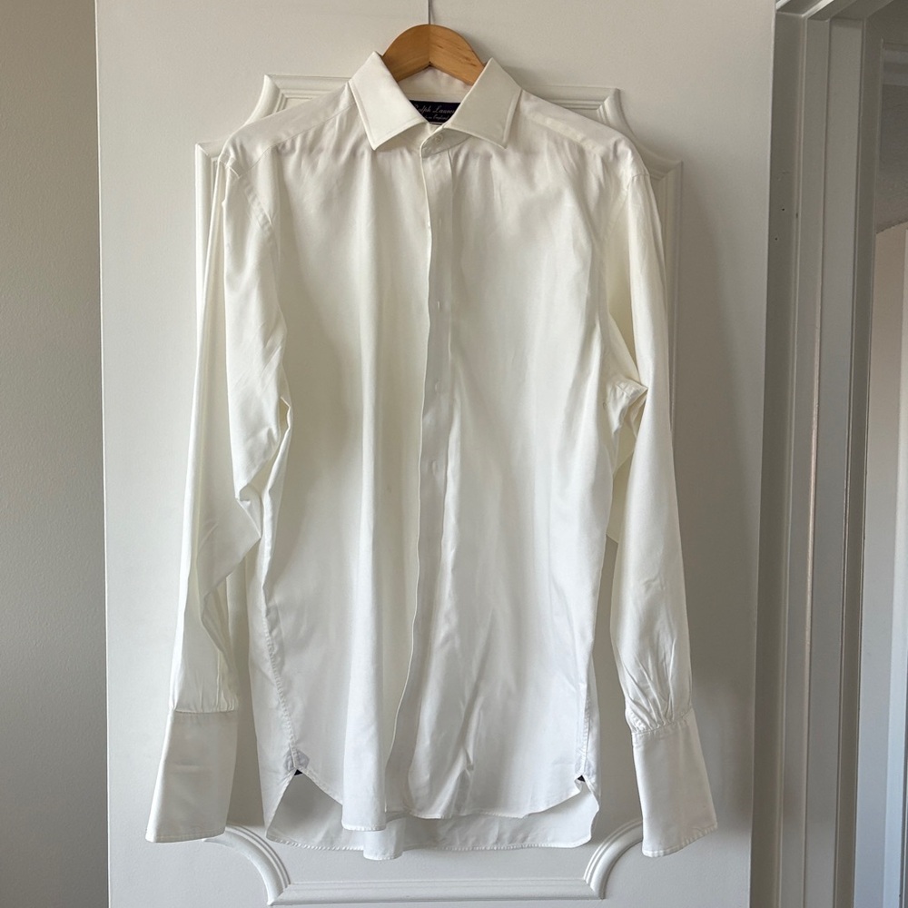 Ralph Lauren Cream Cotton Shirt